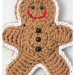 Gingerbread Man Free Crochet Pattern