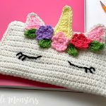Unicorn Pencil Bag Crochet Free Pattern