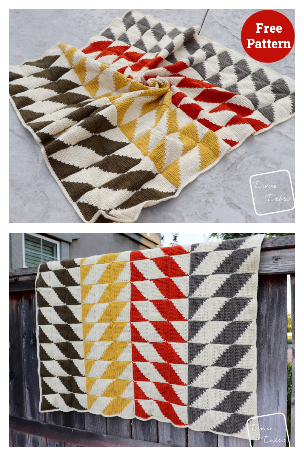 Big Quilt Energy Blanket Crochet Free Pattern