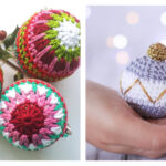 Christmas Baubles Crochet Free Pattern