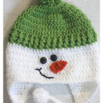 Christmas Snowman Hat Crochet Free Pattern