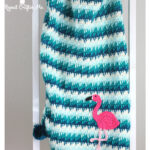 Crochet Spike Stitch Blanket Free Pattern