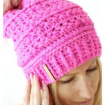 Sweetpea Slouch Hat Free Crochet Pattern