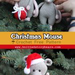 Christmas Mouse Crochet Free Pattern