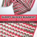 Sleepy Blocks Blanket Free Crochet Pattern
