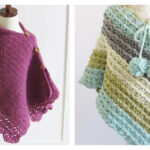Kid’s Poncho Free Crochet Pattern