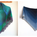 Lake Midnight Shawl Free Crochet Pattern