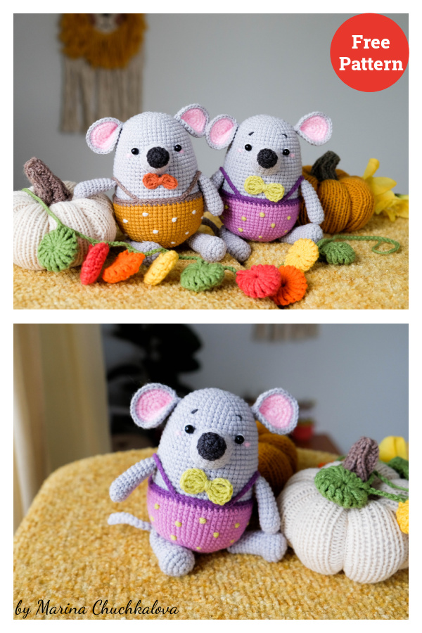 Little Mouse Free Crochet Pattern
