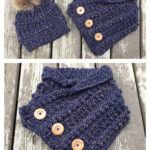 Rustic River Cowl Free Crochet Pattern