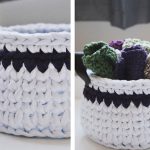 Spa Basket & Washcloths Free Crochet Pattern