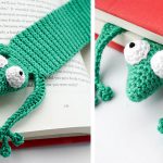Gecko Bookmark Free Crochet Pattern