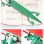 Gecko Bookmark Free Crochet Pattern
