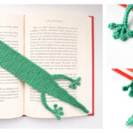 Gecko Bookmark Free Crochet Pattern