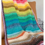 Rainbow Blanket Crochet Pattern