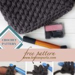 Wristlet purse bag crochet free pattern