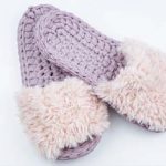 Crochet Pink Slippers Free Pattern