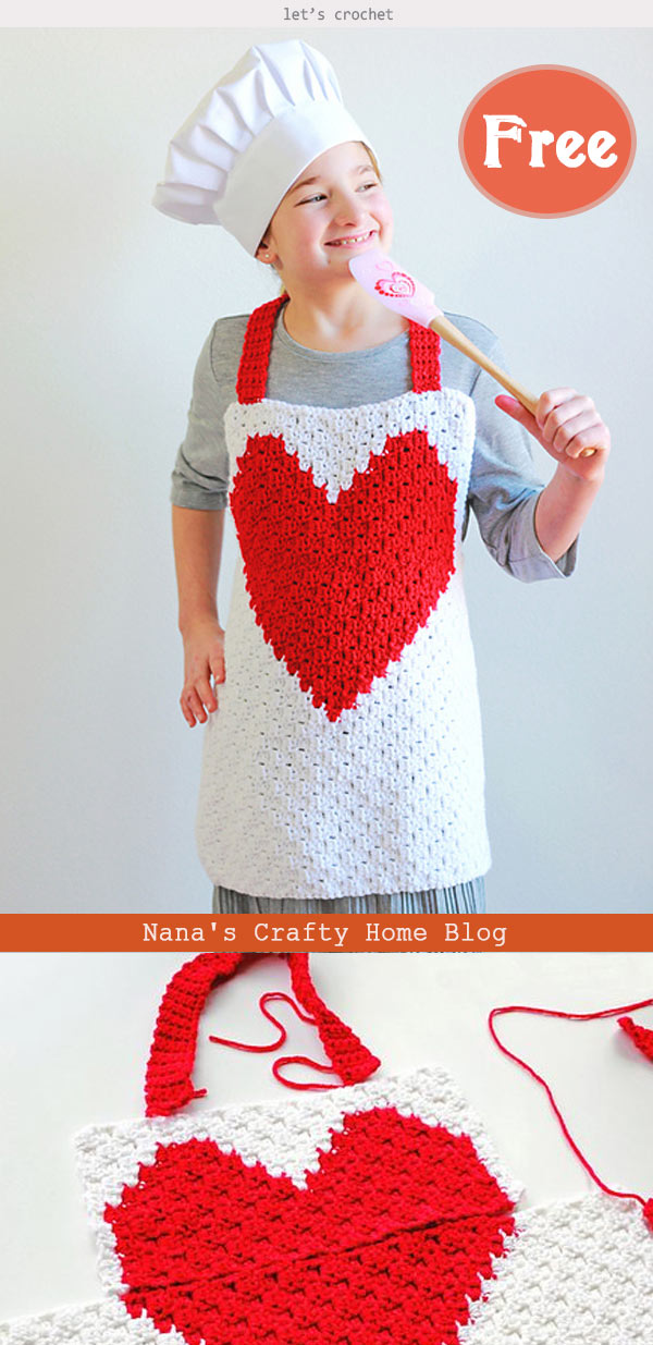 Child Apron Free Crochet Pattern