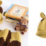 Giraffe Hat & Cowl Free Crochet Pattern