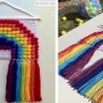 Rainbow Window Hanging Free Crochet Pattern