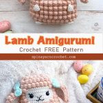 Lamb Amigurumi Crochet Free Pattern