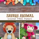 Safari Animal Amigurumi Free Crochet Pattern