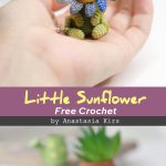 Little Sunflower Crochet Free Pattern