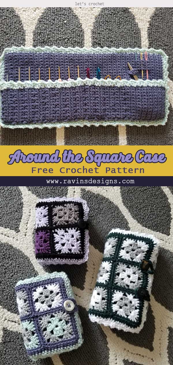 Around the Square Case Free Crochet Pattern