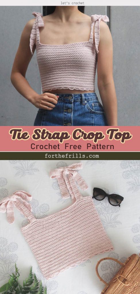 Crochet Crop Top Free Pattern