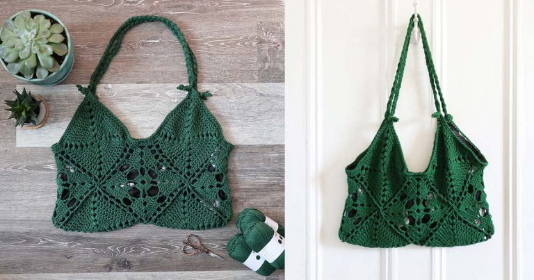 4luck Market Bag Free Crochet Pattern