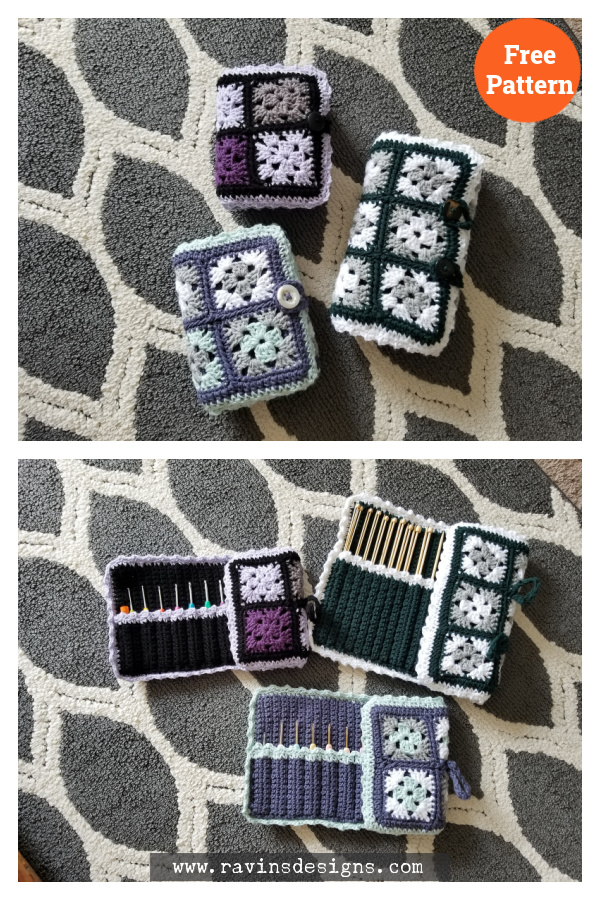 Around the Square Case Free Crochet Pattern