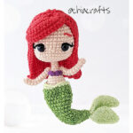 Little Mermaid Amigurumi Doll Free Crochet Pattern