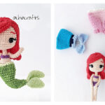 Little Mermaid Amigurumi Doll Free Crochet Pattern