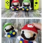 Mario and Luigi Beans Crochet Pattern