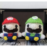 Mario and Luigi Beans Crochet Pattern