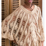 Poetry Poncho Free Crochet Pattern