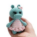Crochet Hippo Amigurumi Free Pattern