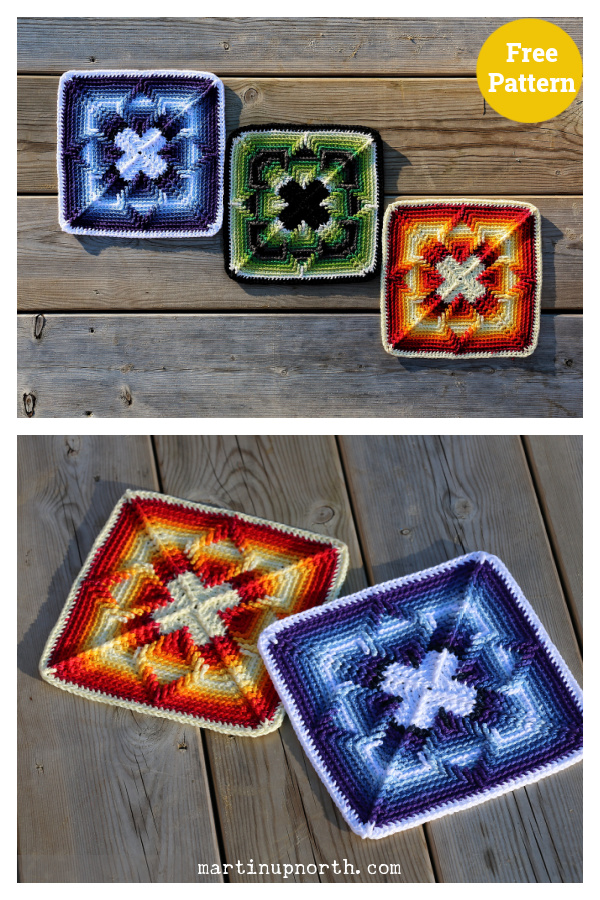 Nomad by Fate Square Free Crochet Pattern