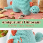 3 Dinosaur Amigurumi Free Crochet Pattern