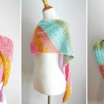 Comforts of Home Shawl Free Crochet Pattern