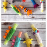 Freeze Pop Holder Free Crochet Pattern