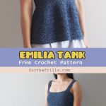 Emilia Tank Top Free Crochet Pattern