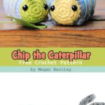 Chip the Caterpillar Free Crochet Pattern