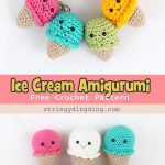 Ice Cream Amigurumi Free Crochet Pattern