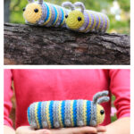 Chip the Caterpillar Free Crochet Pattern