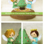Christmas Tree and Angels Free Crochet Pattern