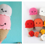 Ice Cream Amigurumi Free Crochet Pattern