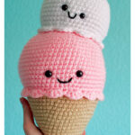 Ice Cream Free Crochet Pattern