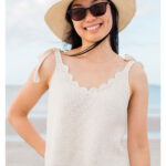 Seascape Scallop Tank Top Free Crochet Pattern