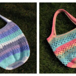 Speedy V-stitch Market Bag Free Pattern Pattern