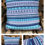 Summerstripes Pillow Free Crochet Pattern